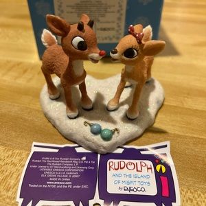 Enesco-Rudolph & the Island of Misfit Toys- “Dreams Come True Together” figurine